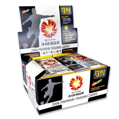 2006 A-League Soccer Cards Sealed Box (32 Packs)