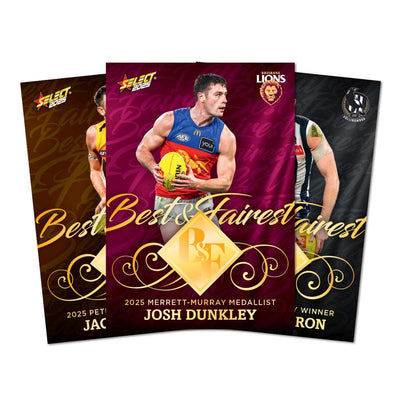 2025 AFL Club Best & Fairest Limited Edition Cards