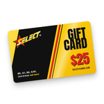 Select Gift Card $25 – black and gold design