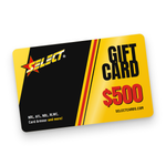 Select Gift Card $500 – black and gold design