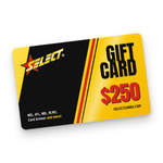 Select Gift Card $250 – black and gold design