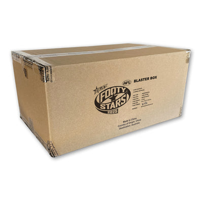 2025 AFL Footy Stars Blaster Box Case (12 Boxes)
