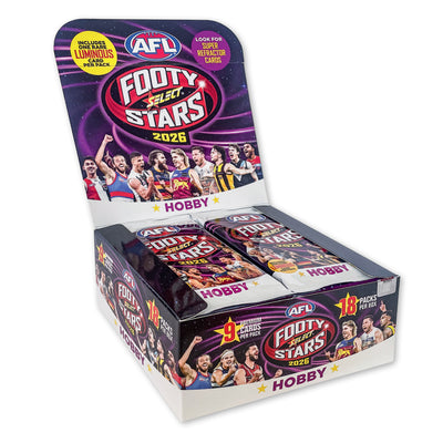 2026 AFL Footy Stars Hobby Box (18 Packs)