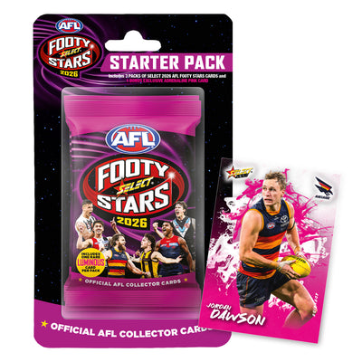 2026 Select AFL Footy Stars Starter Pack