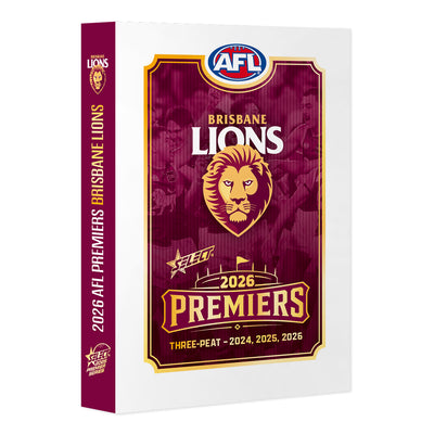 2026 AFL Brisbane Lions Premiers Limited Edition Card Set