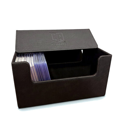 Select Card Armour Elite 120 Toploader Storage Box (Black)