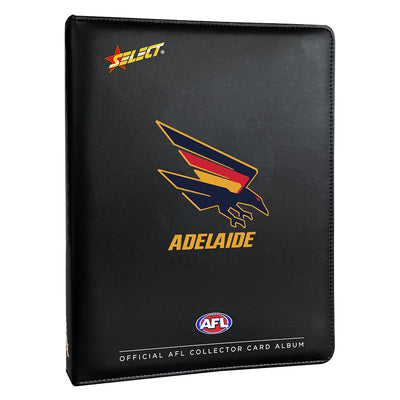 Official AFL Adelaide Crows Collector Card Album