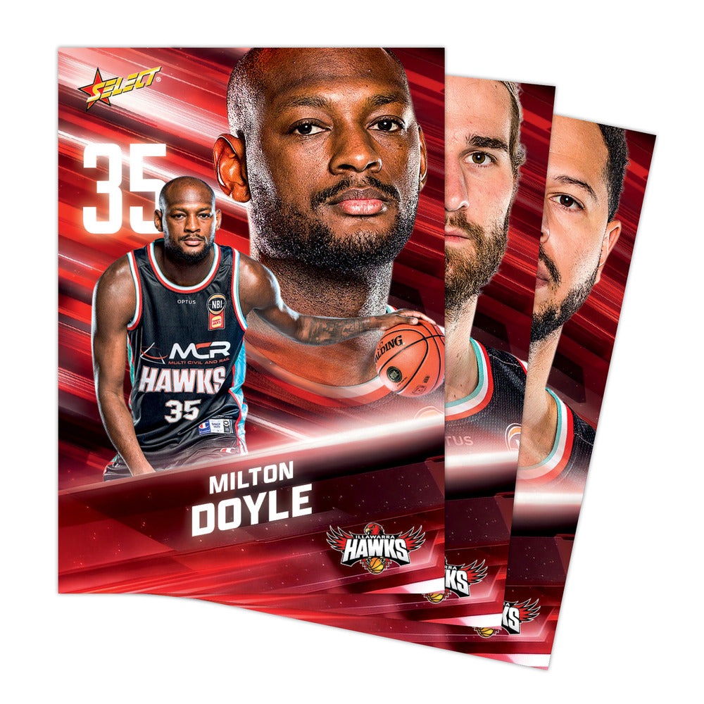 Illawarra Hawks NBL27 Team Set | Tyler Harvey Signature – Select Cards