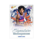 2026 NBL27 Sydney Kings Team Set - Kendric Davis Signature Redemption card