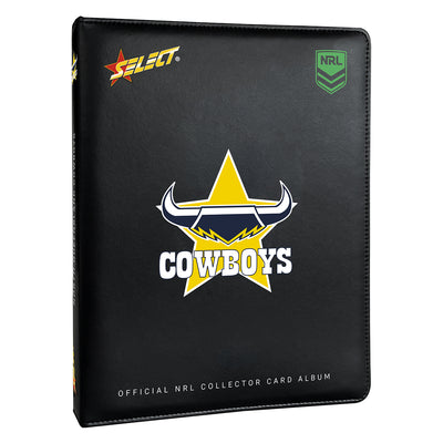 Official NRL North Queensland Cowboys Collector Card Album
