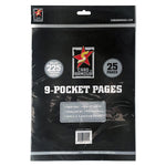 9 Pocket Pages for Card Binders (25 pack)