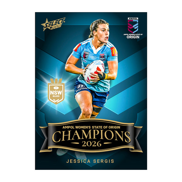 Jessica Sergis NSW Blues card