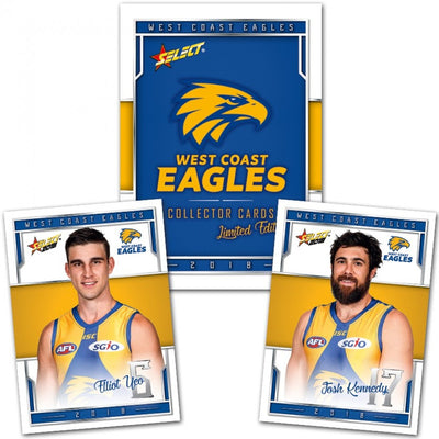 West Coast Eagles Limited Edition Team Club Card Set (2018)