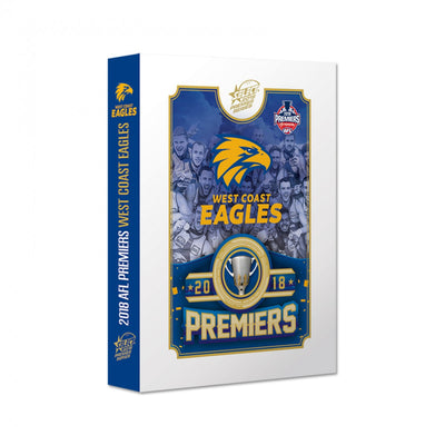 Official AFL West Coast Eagles 2018 Premiers Limited Edition Card Set