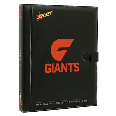 Official AFL GIANTS Collector Card Album