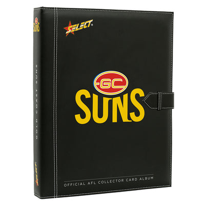 AFL Gold Coast Suns Card Album (Classic Logo)